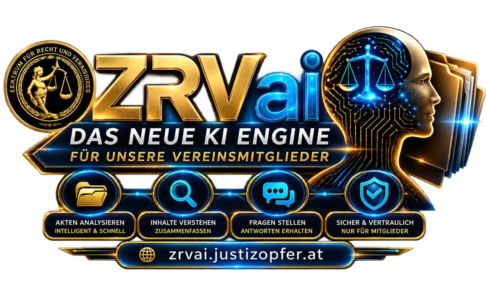 Innovation für Ihr Recht: Wir präsentieren unsere neue KI-Engine zrvai.justizopfer.at – exklusiv für Mitglieder!